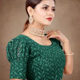 drapique Round Neck Women Blouse image 3