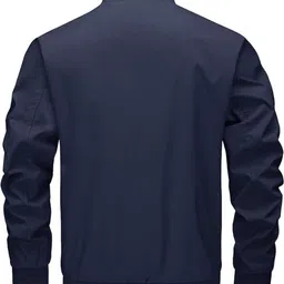 mia fashion Men Colorblock Bomber Jacket image 2