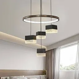 seetastic Modern Square Ceiling Hanging Light Chandelier Ceiling Light Ceiling Lamp-picture-37