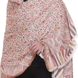 MANBHAV Acrylic Floral Print Men Shawl image 4