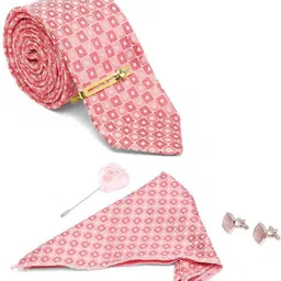 LOUIS STITCH Silk Tie & Cufflink image 1