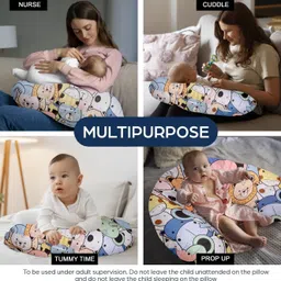 toytoria feeding pillow for baby new born 0 - 24 Months Breastfeeding Pillow image 5