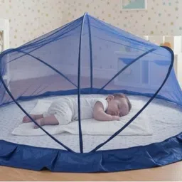 hazi lungni center Mosquito net baby folding esay color pink size. 0 to24 month HDPE - High Density Poly Ethylene Washable Kids Mosquito Net image 2