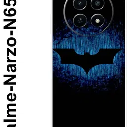 mobifly Back Cover for Realme Narzo N65 5G, DC, Comics, Batman, Logo, Emblem, 382 image 3