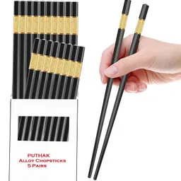 puthak Eating, Decorative Stainless Steel Chinese, Japanese, Korean, Vietnamese Chopstick-picture-17