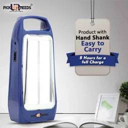 sunaze Rechargeable Emergency Light Dual Mode Brightness With Solar Charging Support Torch image 3