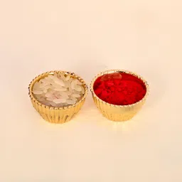 poorak Designer RK24_MB_PAK_4Y_GANES Assorted Rakhi, Greeting Card, Chawal Roli Pack Set image 4