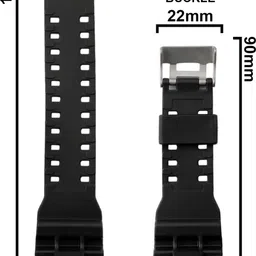 DBLACK [CDS3]CASIO Strap Band for Men's G-SHOCK GD-120, GA-100, GA-110, GA-100C 16 mm Resin Watch Strap image 3
