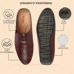 fausto Ethnic Wedding Party Back Open Laser Cut Design Juttis and Mojaris For Men image 4