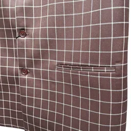 ifox lifestyle Checkered Men Waistcoat image 4