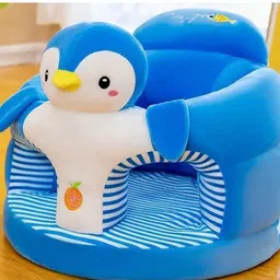 Soft Penguin Sofa Seat gift for newborn Baby high-quality soft teddy shape chair - 35 cm-image-27