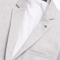 arrow Men Solid Single Breasted Formal Blazer image 3