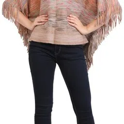 life and style Wool Blend Poncho image 5