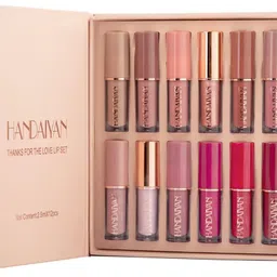 mr. huda Handaiyan Liquide matte Lipstick 12Pcs Set waterproof long lasting-picture-19