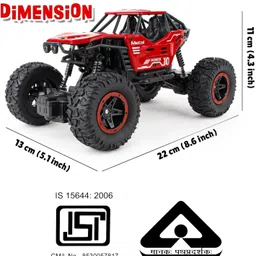 magic toys Off-Road Rock Crawler Monster Truck - Rechargeable with Mist Smoke Feature image 3