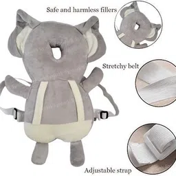 wearaxe Baby Kids Child Head & Back Safety Protector Pad Cushion Pillow With Straps image 5