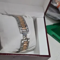 paltinum Analog Watch for Women Analog Watch - For Women Elegant Rose Gold Silver Women’s Analog Watch with Dual Tone image 3