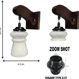 pr prashant Swing Arm Wall Light Wall Lamp Without Bulb image 4