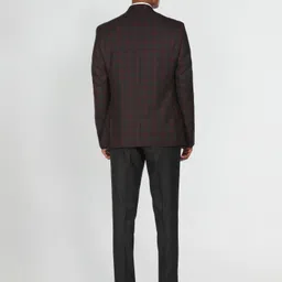 arrow Men Single-breasted Checkered Suit image 4