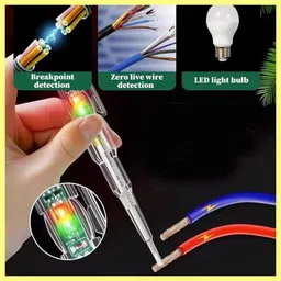 rajkuvar 3 in 1 High-Brightness Intelligent - Multi-function Digital Voltage Tester-picture-17