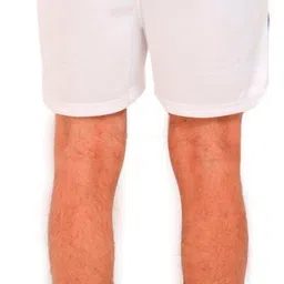 vego Self Design Men White Sports Shorts image 2