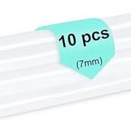 balaji retails 7mm Transparent Glue Sticks for 20W Mini Hot Melt Glue Gun (Pack of 10) Glue-picture-37