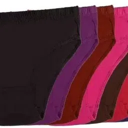 fanmade Pack of 6 Women Hipster Multicolor, Black Panty-picture-16
