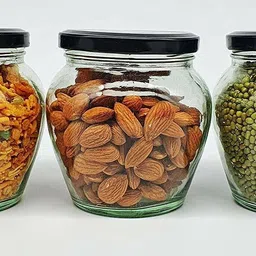 adhunyk Glass Tea Coffee & Sugar Container- 400 ml image 2