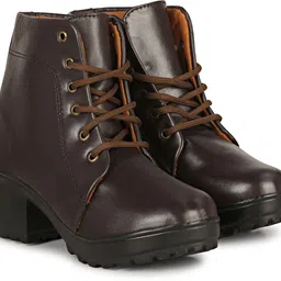 killer Latest Trendy Ankle Block Heel Boots Boots For Women image 1