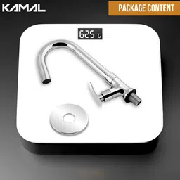 kamal Deck Mounted Pillar Cock - Irene (Irn-5021) Spout Faucet image 5