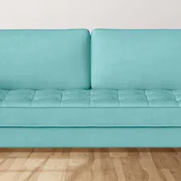 timberly Jamie Fabric 3 Seater Sofa in Sea Green Colour image 1