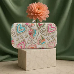 ia enterprises Casual Multicolor Clutch-picture-32