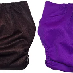 yoksh originals Reusable Cloth Diapers | Combo of 2 | Washable & Adjustable Free Size image 2
