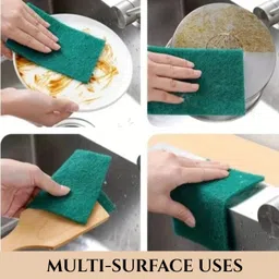 jkb traders Dishwash Green Scrub pad Scrub Pad image 2