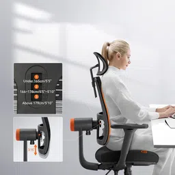 drogo Ergonomic Office Chair for Work Mesh Office Executive Chair image 2