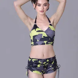 keepfit Women's 2 Piece Swim Set Printed Women Swim-dress Multicolor Swimsuit-picture-30