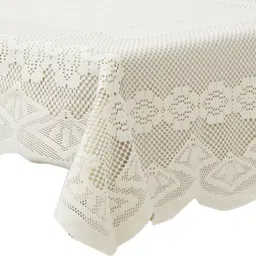 casa furnishing Floral 4 Seater Table Cover image 3