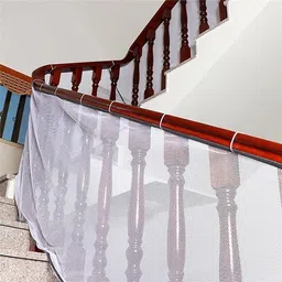 Pack of 2 - Strong Fine Mesh Fall Prevention Safety Net-image-56