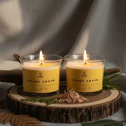 eleven to eleven decor Woody Fresh Scented Candle-picture-26
