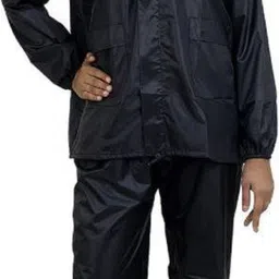 Solid Women Raincoat-image-1