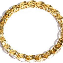 shivarth Metal Gold-plated Kada image 5