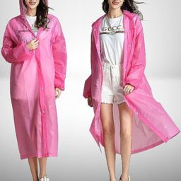 infispace Solid Women Raincoat-picture-11