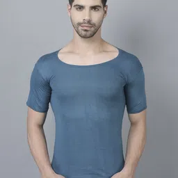 Pack of 4 Dollar Lehar Combed Cotton Men's Multicolour Vest Men Vest image 2