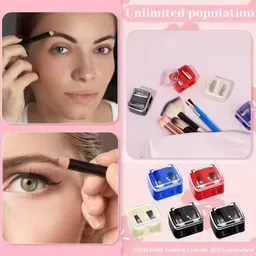 colour"s professional Dual Barrel Makeup Pencil Sharpener image 4
