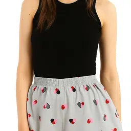 yualin creation Pack of 2 Printed Women Multicolor Casual Shorts image 2