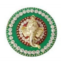 p a health and fitness Traditional Main Gate Home Hanging Jumar Bandarwal/Toran Subh Labh Sticker[3ft] Toran image 2