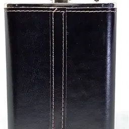 tfg Essentials Leather Wrapped Liquor Flasks Or Wine Whiskey Alcohol Drinks Holder Pocket Bottle With Easy Refill Funnel Set Stainless Steel, Leather Hip Flask Stainless Steel Hip Flask image 5