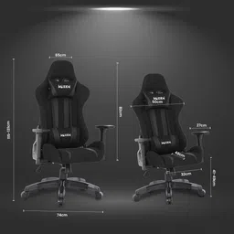 kozen Mesh Office Adjustable Arm Chair image 5