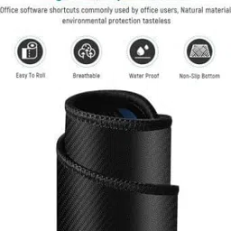 ABlue Clipper Anti-Slip Keyboard Pad (Office Excel Software Shortcuts Key | Large Rubber Base) Mousepad image 4