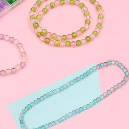 ambitieux DIY Kitty glass beads box Bracelet Making Kit . image 3